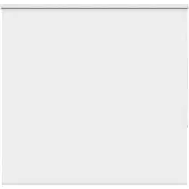 vidaXL Verdunkelungsrollo Weiß 145x130cm Stoffbreite 141,6cm Polyester