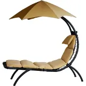 VIVERE DRMLG-SD, Lounge, Gepolsterter Sitz, Gepolsterte Rückenlehne, Polyester, Sand, 120 kg