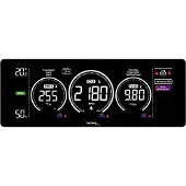 Techno Line Luftgüte-Monitor WL1035 - CO2, TVOC, Feinstaub, Temperatur, Luftfeuchte, Ampel-Anzeigen