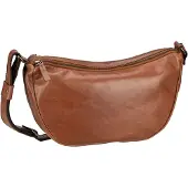 Harold's Leder Schultertasche Umhängetasche Caugio Pouch Bag Cognac braun