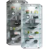VCM Wandvitrine Glasvitrine Benila XL