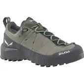 Salewa - Approach-Schuhe &ndash; GORE-TEX Damen / Frau Wildfire Leather 2 GTX - Wildfire Leather 2 GTX W Shadow/Black für Damen aus Leder - Größe 38