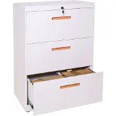 Mendler Hängeregisterschrank HWC-A10, Aktenschrank Büroschrank Stahlschrank, A4 abschließbar ~ 103x76x46cm w