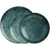 Arthur Krupp 67351BA2, 4 Person(en), Porzellan, Blau, Fusion, Rund, 28 cm