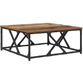 vidaXL Couchtisch Altholz 70 x 70 x 30 cm Holzwerkstoff