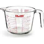 Ibili Messbecher Kristall Glas 1L