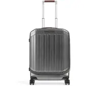 Piquadro PQ Light Frame Business Trolley 17,3" Nero / Cuoio