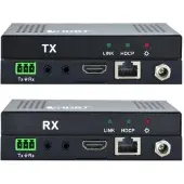 VivoLink VL120016, 4096 x 2160 Pixel, AV-Sender & -Empfänger, 70 m, Kabelgebunden, Schwarz