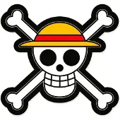 One Piece Dekokissen Jolly Roger 33 cm