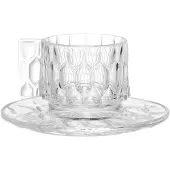 Kartell Jellies Family Espressotasse mit Löffel