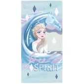 Disney Eiskönigin Ice Horse Badehandtuch, Strandtuch 70x137 cm (Schnelltrocknend)