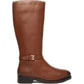 Tommy Hilfiger Stiefel Th Buckle Riding Lthr Long Boot FW0FW08873 Braun