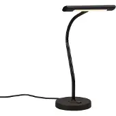 TRIO Schreibtischleuchte Schwarz matt mit Touch-Dimmer