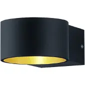 TRIO LED-Wandleuchte Lacapo schwarz