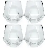 Intirilife Trinkglas Set 240 ml Spülmaschinengeeignet