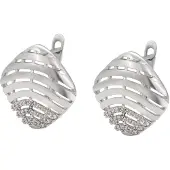 NAEMI Women Earrings in Silver | Gr.: onesize