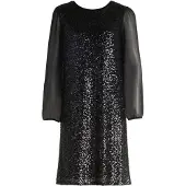 Betty & Co Partykleid mit Pailletten in Schwarz | Gr.: 38