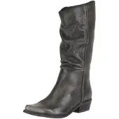Felmini GERBERA E465 Leder Stiefel mit halbhohem Schaft und niedrigem Absatz