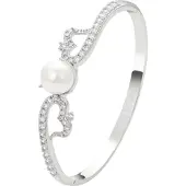NAEMI Women Bracelet in Silver White | Gr.: onesize