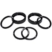 Rotor Universal 30 Mm Distanzstück-kit Schwarz Schwarz One Size