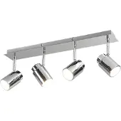 TRIO Bad Deckenstrahler ANGELO 4-flammig Chrom