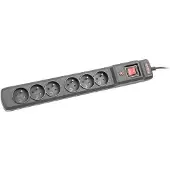 Armac Power strip Armac Multi M6 anti-surge 6 sockets 1.5m black (M6/15/CZ)