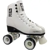KRF School Aluminium Leather Velcro Rollschuhe
