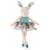 Moulin Roty Puppe Ballerina, Blau