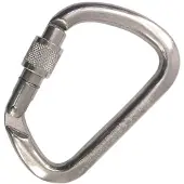 Kong Italy Aluminium Extra Großer Schraubkarabiner