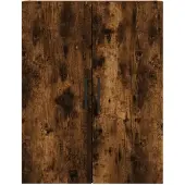 vidaXL Highboard Räuchereiche 69,5x34x180 cm Holzwerkstoff