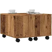 vidaXL Couchtisch Altholz-Optik 60x60x38 cm Holzwerkstoff