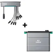 Zendure Kombi: Solarspeicher Kombi + Raedian NEO 22 kW Wallbox-ZDAB2000X-gy + ZDHYP2000-gy-eu +B-NEO-22-T7.5-S - silver
