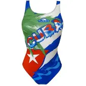Turbo Cuba Palmera Badeanzug