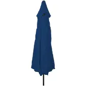 vidaXL Garten-Sonnenschirm 394 x 394 x 248 cm Polyester und Stahl