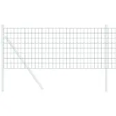 vidaXL Eurozaun Grün 0,6 x 50 m PVC-beschichtetes Eisen