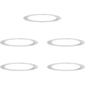 vidaXL geeignet für flache Baumringe 5 pcs Silber Ø90 / 120 cm