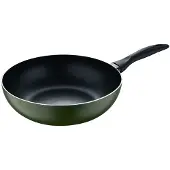 San Ignacio Wok Pfanne experto Schwarz Aluminium Ø 28 cm