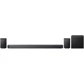 Samsung HW-Q930F/ZF, 9.1.4 Kanäle, 580 W, DTS 5.1, DTS Express, DTS-HD Master Audio, DTS:X, Dolby Atmos, Dolby Digital Plus, Dolby TrueHD, 140 W, Aktiver Subwoofer, Kabellos