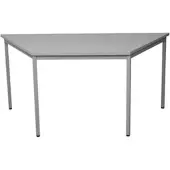 Proregal Bürotisch Wolf | Trapez | HxBxT 75x140x60 cm | Grau