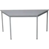 Proregal Bürotisch Wolf | Trapez | HxBxT 75x140x70 cm | Grau
