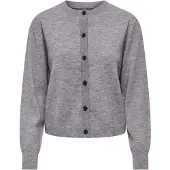 ONLY Strickjacke Camille 15349639 Grau Regular Fit