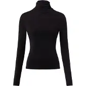 BOSS Rollkragen-Longsleeve aus Stretch-Jersey Grösse M