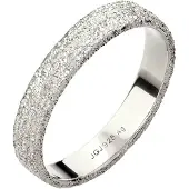KUZZOI Ring 925 Sterling Silber in Silber | Gr.: 66