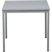 Proregal Bürotisch Wolf | Quadratisch | HxBxT 75x70x70 cm | Grau