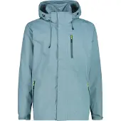 CMP Man Jacket Zip Hood With Ventilation Hydro Hydro 52