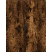 vidaXL Highboard Räuchereiche 69,5x34x180 cm Holzwerkstoff