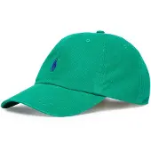 Ralph Lauren für Damen. 211912843002 Die ikonische hellgrüne Chino-Kappe aus Baumwolle (OSFA), Lässig