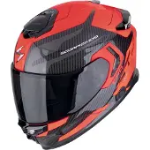 Scorpion EXO-GT SP Air Flex Schwarz Rot Integralhelm Größe M
