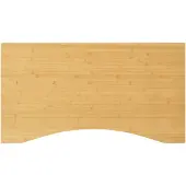 vidaXL Schreibtischplatte 110x60x4 cm Bambus