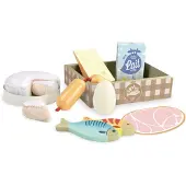 Vilac Spiellebensmittel - Fisch, Fleisch & Käse - - One Size - Spiellebensmittel
